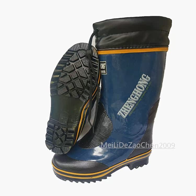 Chaussures - bottes caoutchouc homme pour hiver - semelle tendon - Ref 963402 Image 55