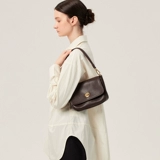 avalea Кожаная маленькая сумка на одно плечо, небольшая сумка, ретро сумка через плечо