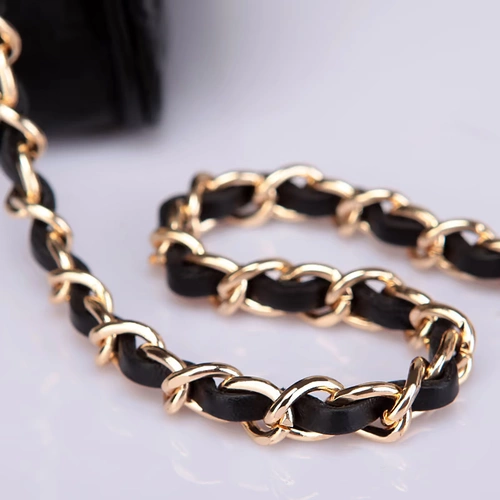 avalea Сумка через плечо, сумка на одно плечо, модная небольшая сумка, цепь, ремешок для сумки, из натуральной кожи, европейский стиль, на цепочке