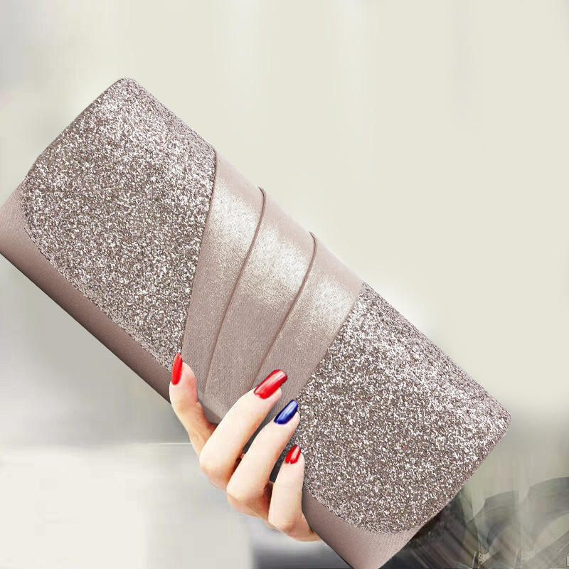 2026 New Trendy Women's Fashion Party Clutch Chain Shoulder Bag Socialite Dress Cheongsam Bag Simple Red Carpet Bag