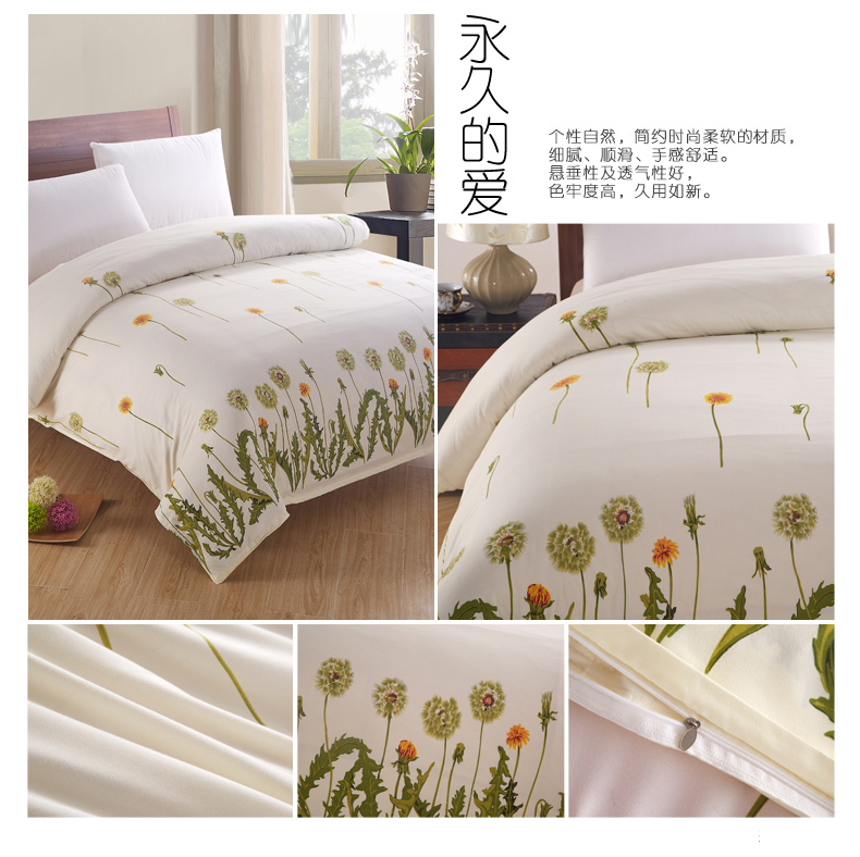 Quilt cover mảnh duy nhất 150 200 230 ký túc xá đại học với 1.5 m 1.8 2 m chăn nữ giường đơn