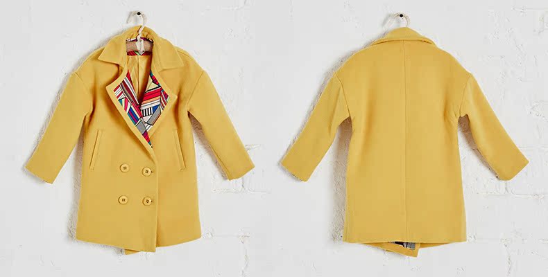 Manteau pour fille en laine - Ref 2161982 Image 37