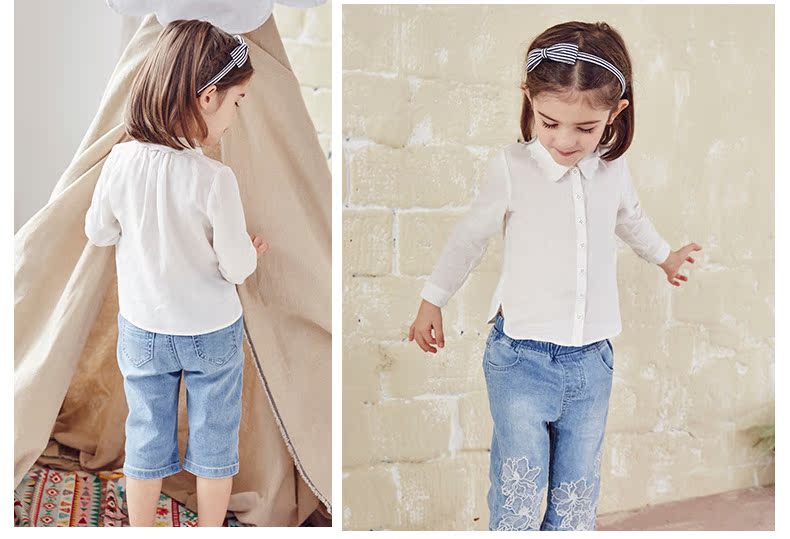 Chemise fille à manche longue - Ref 2085582 Image 32