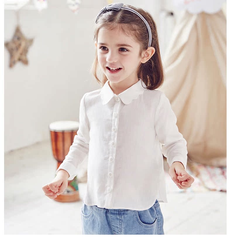 Chemise fille à manche longue - Ref 2085582 Image 29