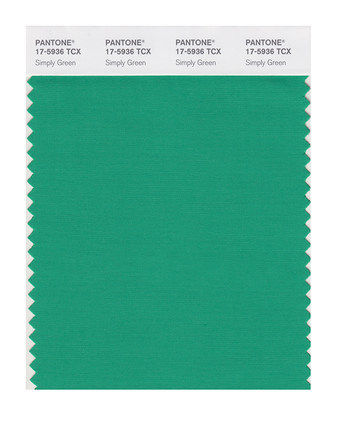 Cotton version leaflet color card US PANTONE Pantone clothing home 17-5936 to 18-0220TCX