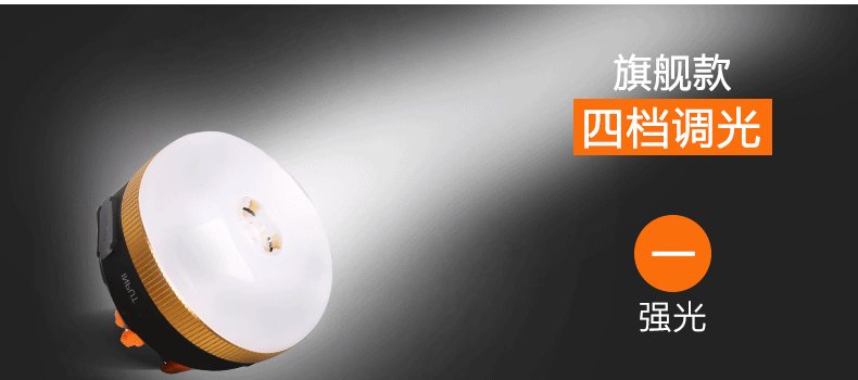 Chuan Yue ngoài trời chiếu sáng ngựa khẩn cấp sạc điện cắm trại di động ánh sáng nướng lều lều đèn led đèn pin supfire