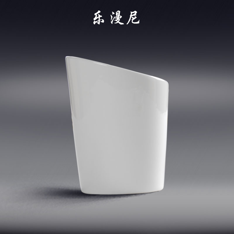 Le diffuse, 9 cm inclined koubei disc - 150 - ml white ceramic hotel set up necessary tableware tea cups with wine