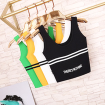 Camisole womens INS tide high waist top umbilical sexy slim-fit base shirt outside the knitted sleeveless inner T-shirt