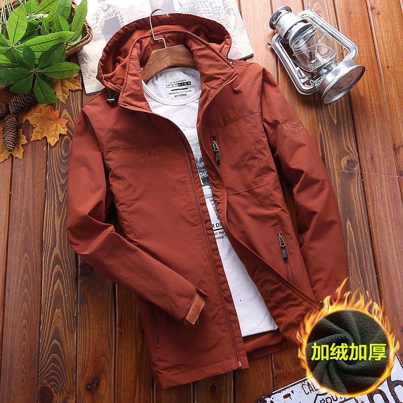 stormwear ngoài trời mới áo khoác nam quần áo mỏng chống gió lớn mã áo khoác thể thao nam bảo hộ lao động thủy triều bình thường.