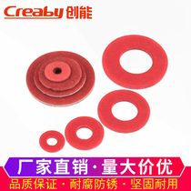 Insulation Spacer Red Steel Paper Gasket Quick Bar Paper Red Mesons Fastening Flat Mat M2 M2 M2 5M3M4M5M8