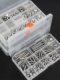 Round head screw nut flat pad complete household box screw set countershot disc head cross nail hexagon bolt
