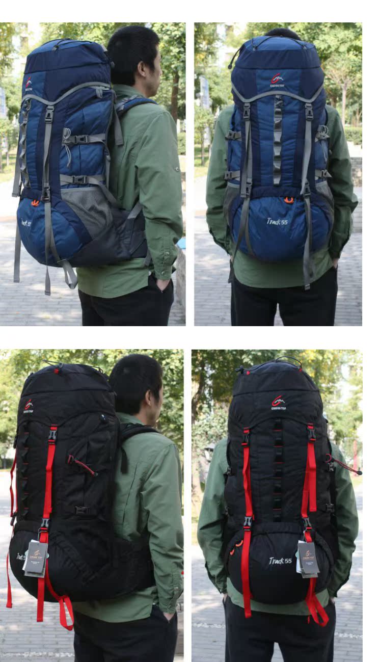CROSSTOP Túi đeo chéo leo núi 55L 65L Ba lô đi bộ ngoài trời - Ba lô balo puma