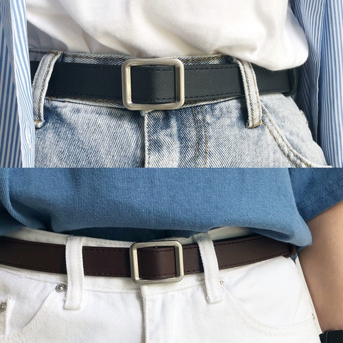 Ремень, универсальные джинсы для отдыха, в британском стиле, в корейском стиле