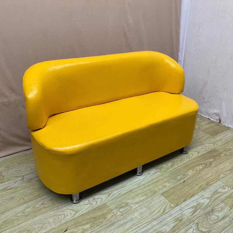 New Backrest Swapped Shoes Stool Education Institution Mall Clothing Dresshop Bathroom Hotel Trio Cassette With Back Sofa