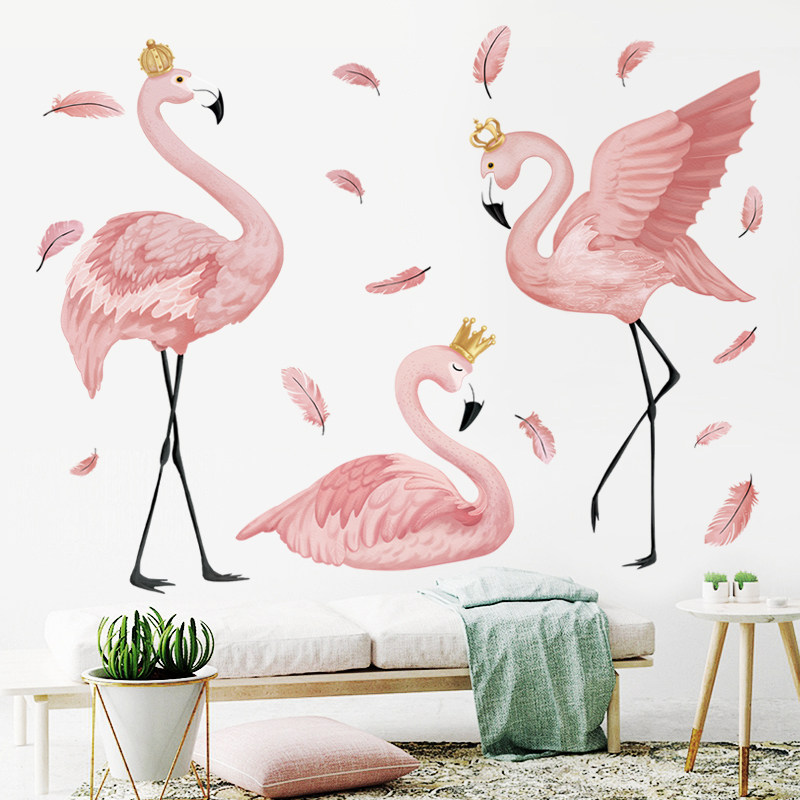 Flarebird Wall Stickers Dormitory Poster Paper Ins Wind Mesh Red Wallpaper Self-Adhesive Creative Bedroom Cozy Wall Deco