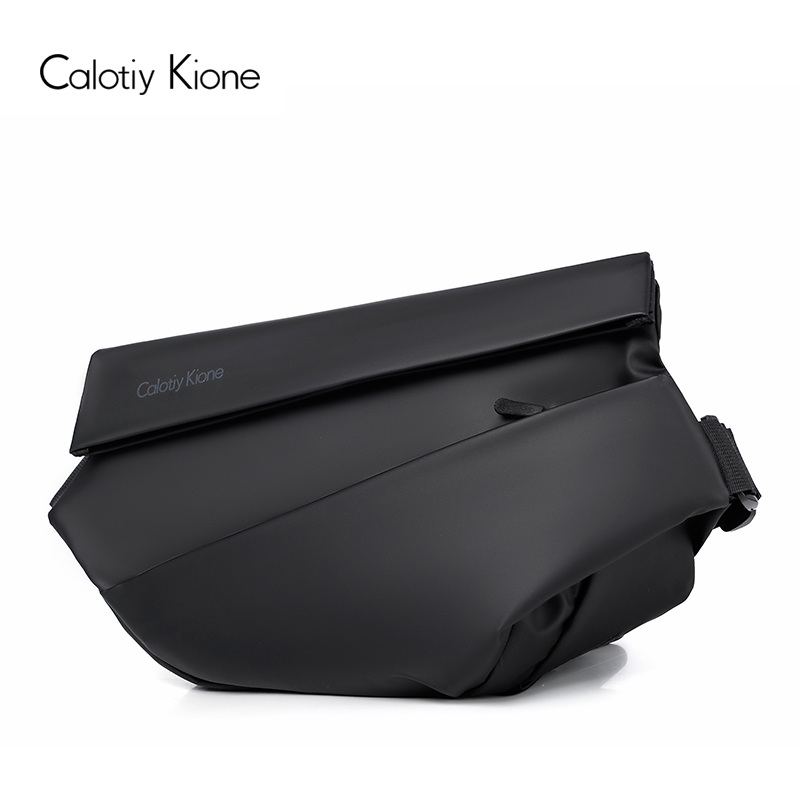 calotiykione magnetic attraction buttoned satchel bag male single shoulder bag chest bag inclined shoulder charter car bag riding bag inclined backpacks