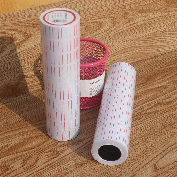 Shanghui 7866 special price single row price paper, code paper, price paper, price tag, price tag machine paper