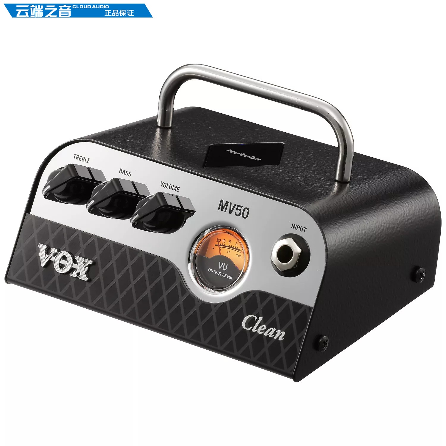 Vox MV50 Clean Hybrid Amplifier Head vacuum tube Guitar Case Head Small Front Stage