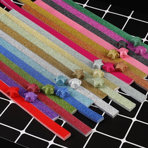 Luminous star folded paper folding star note lucky Star color paper Drift bottle Small five-corner star origami Artisanal Star Paper