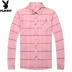 Áo sơ mi nam dài tay Playboy Winter Plus nhung làm dày trung niên Kinh doanh thường xuyên Áo cotton nam ấm áp