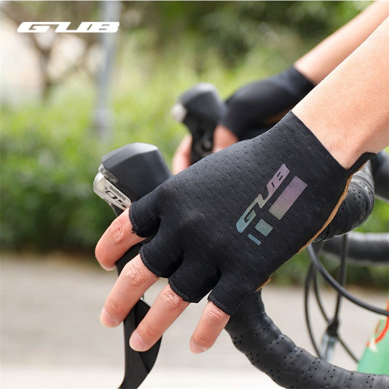 GUB bike riding gloves half finger male and female non-slip damping summer mountain road bike short finger gloves