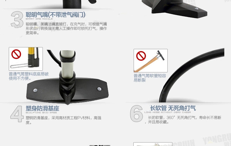 Pompe à vélo GIYO - Ref 2396725 Image 27