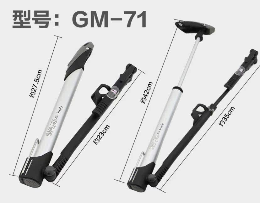 Pompe à vélo GIYO - Ref 2389583 Image 30