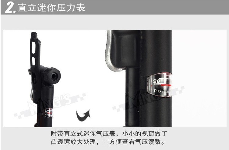 Pompe à vélo BETO - Ref 2387633 Image 22