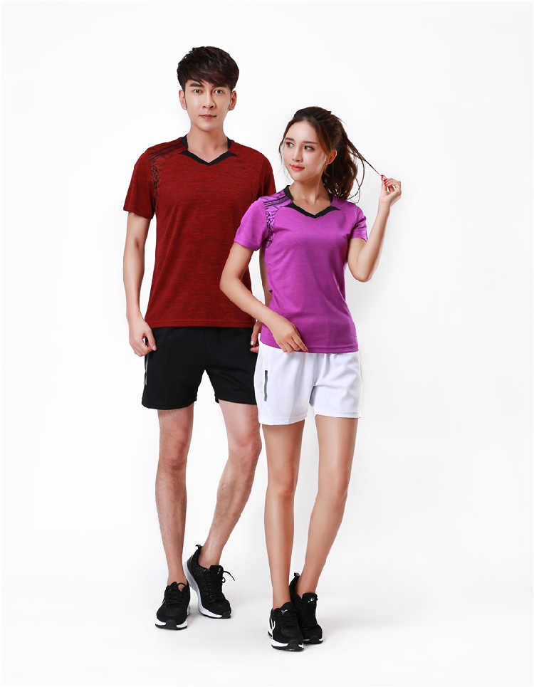 Bộ quần áo bóng chuyền ngắn tay nam và nữ, nhanh khô, thoáng khí, tập luyện cổ tròn, đồng phục đội, quần áo nhóm, số in tùy chỉnh 	quả bóng chuyền bãi biển	