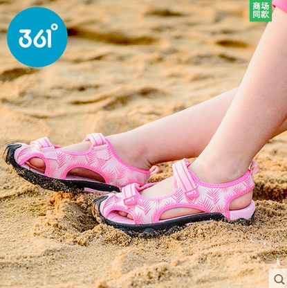 361度 17夏季款 中大童运动凉鞋 优惠券折后￥49包邮史低（￥129-80）男、女多色可选