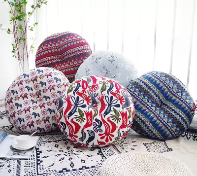 Futon fabric American floor Balcony tatami thickened yoga cushion removable and washable