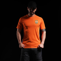 Shandong Luneng Taishan football training suit Chinese Super jersey men short sleeve sports T-shirt suit team customized team uniforms