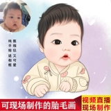 Детская шерстяная картина, детский сувенир ручной работы, делается под заказ, ручная роспись