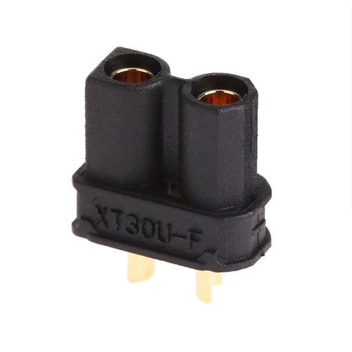 Amass XT30U Plugck Black Connection Model Connector Connecter Connecter DC Litthium Battery Connecter XT30