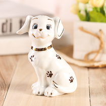 Ceramic Wangcai Puppy Swing Piece Craft Gift Zodiac Zodiac Cute Puppies Home Decoration Pint Feng Shui Furnishing