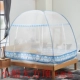 Miễn Phí lưới yurt 1.2m gắn đôi đôi mã hóa nửa dưới 1.5M gấp cửa không đáy giường 1,8 m - Lưới chống muỗi mùng ngủ kéo