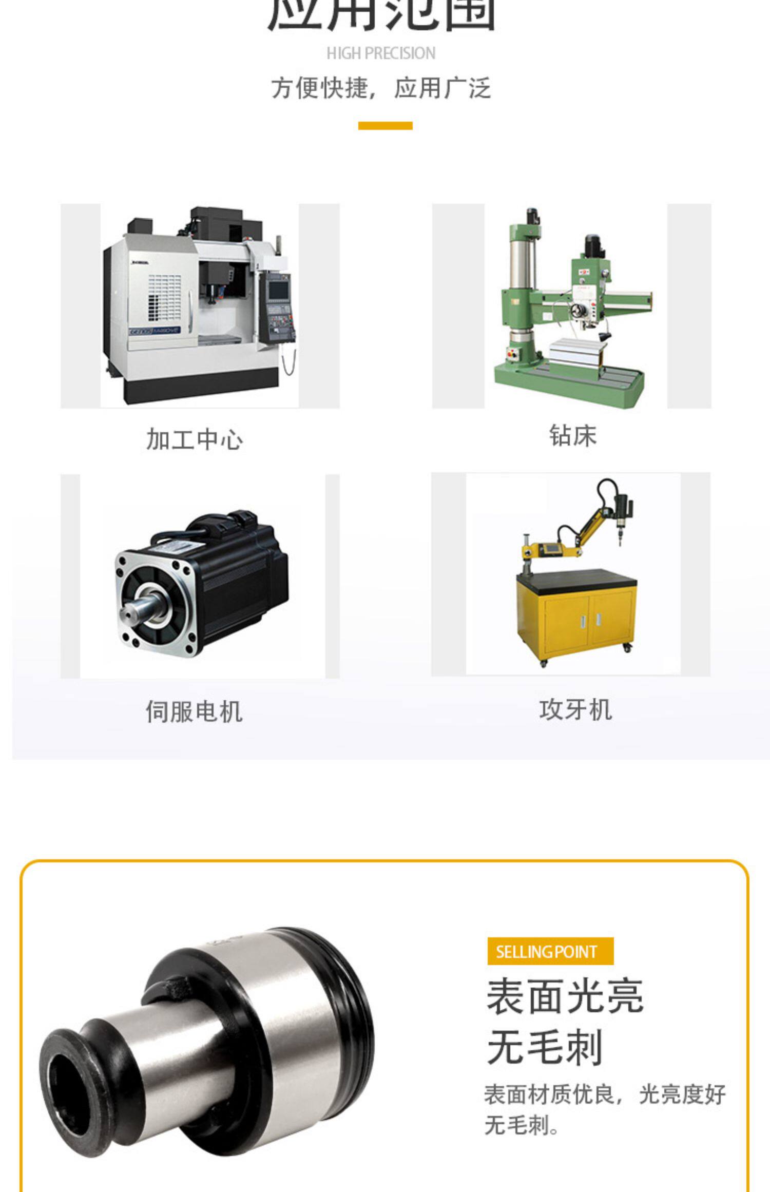 Цанги/дрель набор 扭力保护丝锥夹头gt12 g03 gt24 摇臂钻攻丝夹头 气动攻牙机夹头