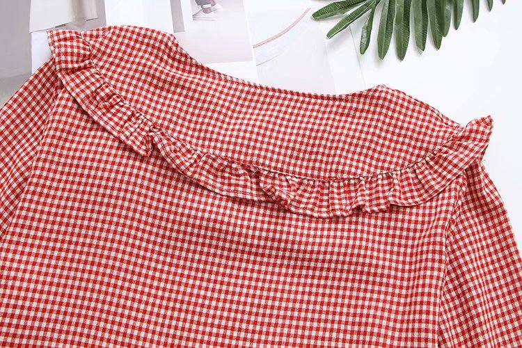 Cộng thêm phân bón XL nữ 18 mùa thu mới phiên bản Hàn Quốc mỏng và béo mm kẻ sọc dài tay áo sơ mi búp bê 200 kg áo khoác nữ de thương