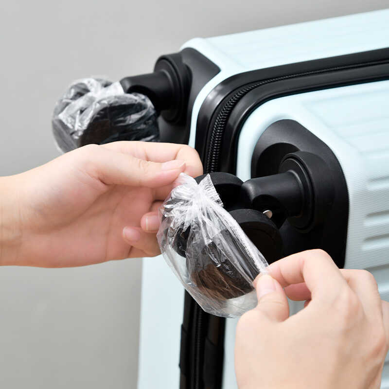 Luggage Foot Covers, Earmuffs, Disposable Multi-Functional Dust Covers, Suitcase Wheel Protectors, Seat and Table Leg Covers