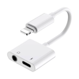 Apple, iPhone 7, наушники, кабель-переходник с зарядкой, универсальный мобильный телефон, 7plus, iphone, 2 в 1, 3.5мм