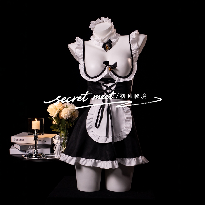 First Encounter with the Secret Realm of "Coco Sweetheart": Sexy Nightgown Maid Cosplay Uniform Pure Desire Battle Robe Lingerie Erotic Qqny First Encounter with the Secret Realm of "Coco Sweetheart": Sexy Nightgown Maid Cosplay Uniform Pure Desire Battle Robe Lingerie Erotic Qqny