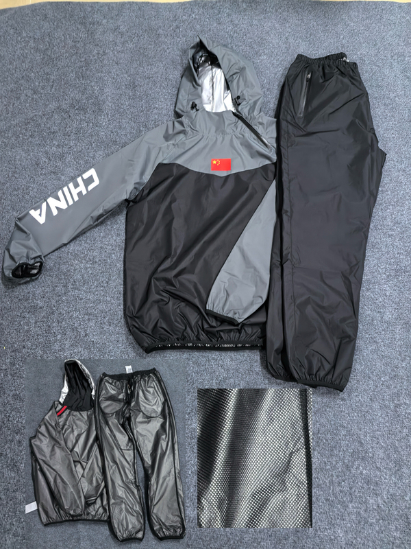 National Team Sweat Suits for Running, Men's and Women's Sweat Suits, Weight Loss Fitness Suits, Large Size Sweating Exercise Suits National Team Sweat Suits for Running, Men's and Women's Sweat Suits, Weight Loss Fitness Suits, Large Size Sweating Exercise Suits