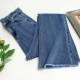 Free Shipping for Personal Use: Spring/Summer Fashionable Stretchy Flared Jeans That Make You Look Taller and Slimmer, Model 056