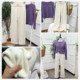 Free Shipping Autumn and Winter Thickened Fleece-Lined Relaxed Wide-Waist Acetate Casual Pants 25626
