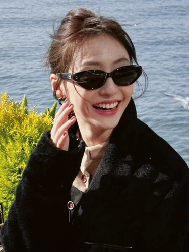 ZARA Ретро универсальные солнцезащитные очки на солнечной энергии, защита от ультрафиолета, изысканный стиль