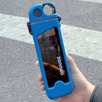 Квадратный, синий, 350 мл