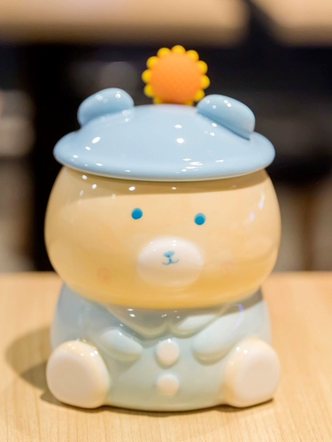 Керамическая милая чайная чашка, детский чай для домашнего использования