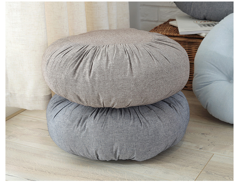 Đồng bằng bí ngô pad dày nhỏ nhỏ tròn pad bàn cà phê mat mat chất béo pad Cửa sổ sàn đệm đệm - Ghế đệm / đệm Sofa đệm sofa
