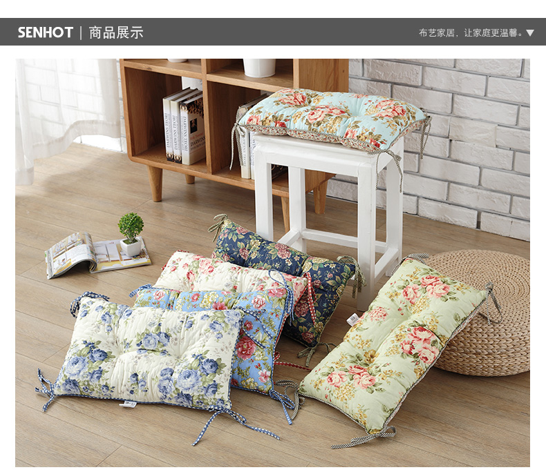 Miễn phí vận chuyển phân vuông ghế ghế đệm pad không trượt mat hình chữ nhật đệm rắm đệm ghế pad có thể được gắn với sinh viên ghế ăn đệm - Ghế đệm / đệm Sofa bộ đệm ghế phòng khách