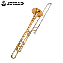 Jinbao JBSL-802 alto pitch-changing trombone phosphor copper-nickel copper musical instrument B flat to F key bB F key professional performance
